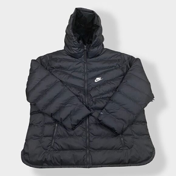Nike Down Fill Black Therma-Fit Repel Puffer Jacket DM0698-010 Womens size 1X - Picture 1 of 9